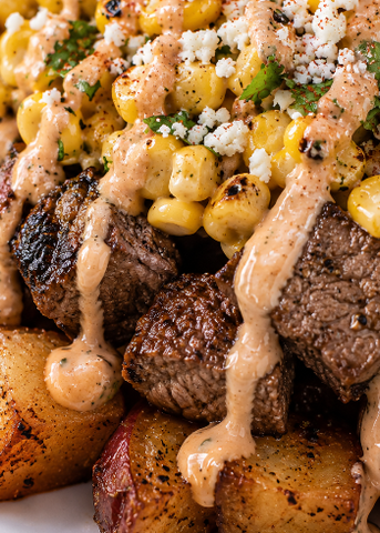 Street Corn Steak Bowl