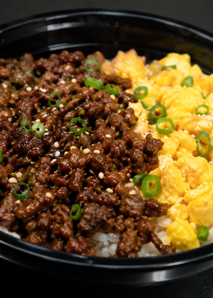 Japanese BBQ Beef & Egg Bowl