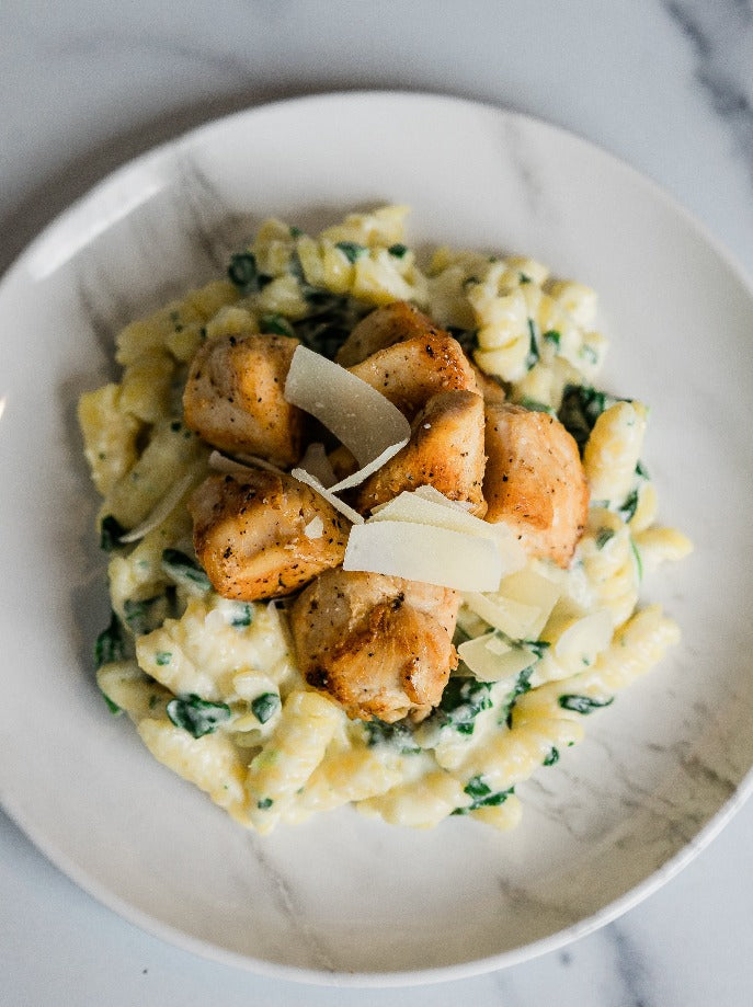 Chicken & Spinach Alfredo Pasta