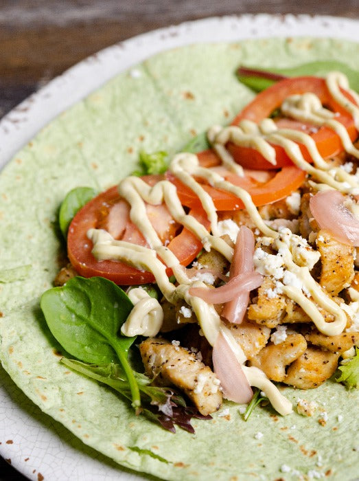 Greek Chicken Wrap